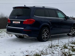 2012 Mercedes-Benz GL-Класс 450 II (X166), синий, 2000000 рублей, вид 2