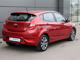2013 Hyundai Solaris I, красный, 698000 рублей, вид 5