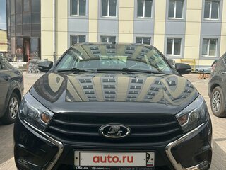 2019 Lada (ВАЗ) Vesta I, чёрный, 1100000 рублей, вид 2