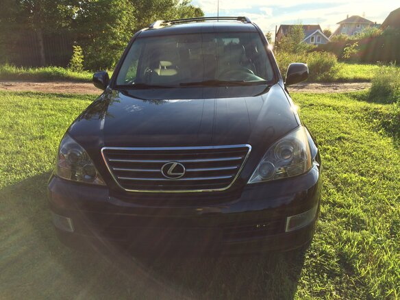2007 Lexus GX 470 I, чёрный - вид 2
