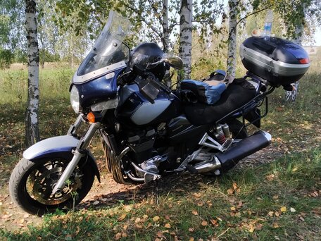 2004 Suzuki GSX 1400, синий, 310000 рублей, вид 1