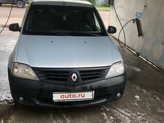 2008 Renault Logan I, серый, 220000 рублей, вид 1