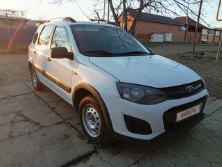 2015 Lada (ВАЗ) Kalina Cross II, белый, 700000 рублей, вид 3