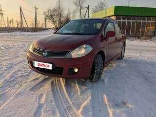 2011 Nissan Tiida I Рестайлинг, красный, 449000 рублей, вид 2