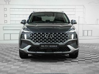 2021 Hyundai Santa Fe IV Рестайлинг, синий, 3589000 рублей, вид 4