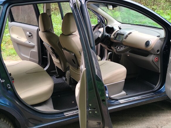 2007 Nissan Note I, синий, 500000 рублей - вид 6