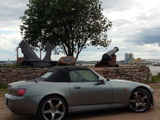 2001 Honda S2000 I (AP1), серый - вид 4