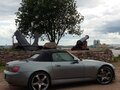 2001 Honda S2000 I (AP1), серый - вид 4
