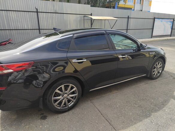 2019 Kia Optima IV Рестайлинг, чёрный - вид 4