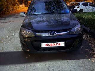 2014 Lada (ВАЗ) Kalina II, чёрный, 345000 рублей, вид 1