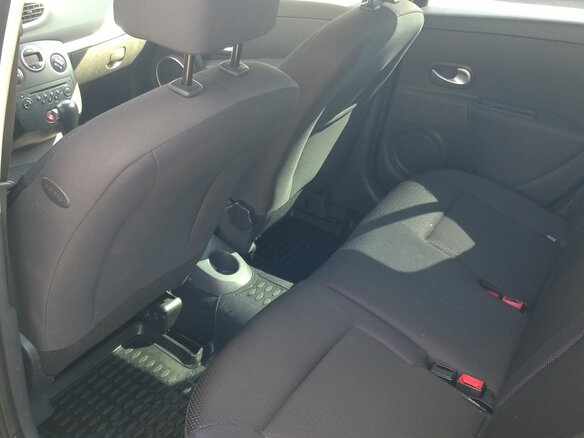 2007 Renault Clio III, чёрный - вид 4