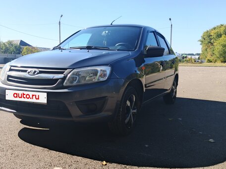 2015 Lada (ВАЗ) Granta I, серый, 480000 рублей, вид 3
