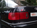 2002 Audi S8 I (D2) Рестайлинг, чёрный - вид 1