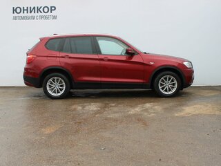 2012 BMW X3 20i xDrive II (F25), красный, 1389000 рублей, вид 4
