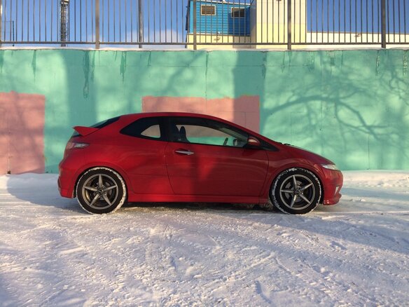 2008 Honda Civic Type R VIII, красный - вид 5