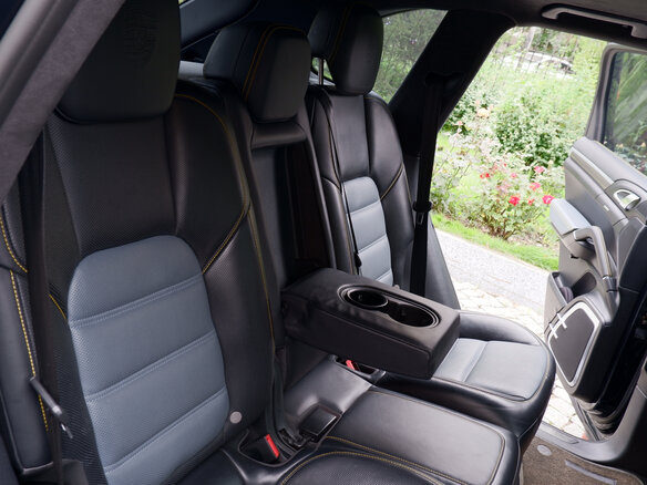 2015 Porsche Cayenne Turbo II Рестайлинг (958), синий, 5000000 рублей - вид 18
