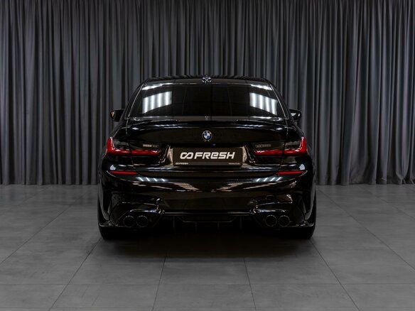 2019 BMW 3 серии 330i VII (G2x), чёрный - вид 3