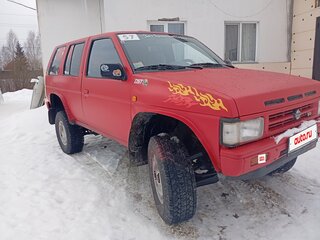 1990 Nissan Terrano I, красный, 600000 рублей, вид 2
