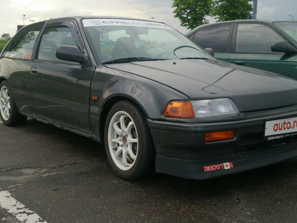 1989 Honda Civic IV, серый