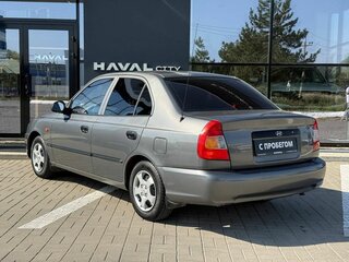2007 Hyundai Accent ТагАЗ II, серый, 450000 рублей, вид 3