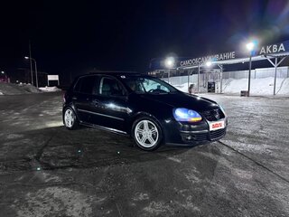 2004 Volkswagen Golf V, чёрный, 580000 рублей, вид 3