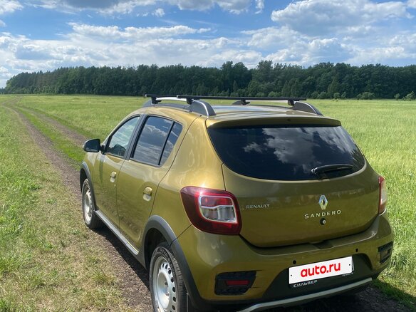 2017 Renault Sandero Stepway II, золотистый, 895000 рублей - вид 8