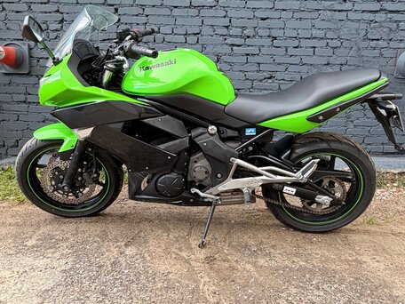 2011 Kawasaki ER-4F (Ninja 400R), зелёный, 400000 рублей, вид 1
