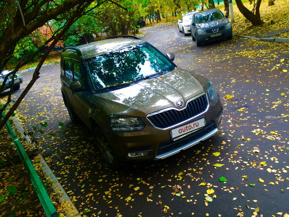 2014 Skoda Yeti I Рестайлинг, коричневый - вид 1