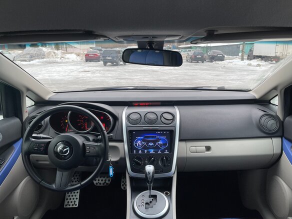 2007 Mazda CX-7 I, синий, 685000 рублей - вид 7