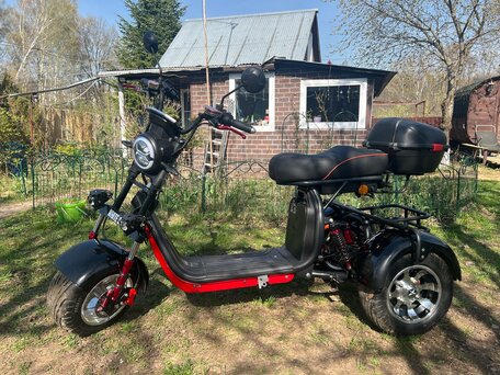 2023 White Siberia Pro Trike, чёрный, 150000 рублей, вид 1