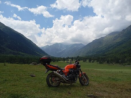 1998 Honda CB 1300, оранжевый, 249000 рублей, вид 1