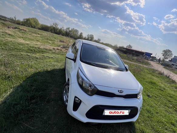 2019 Kia Picanto III, белый, 1400000 рублей - вид 1