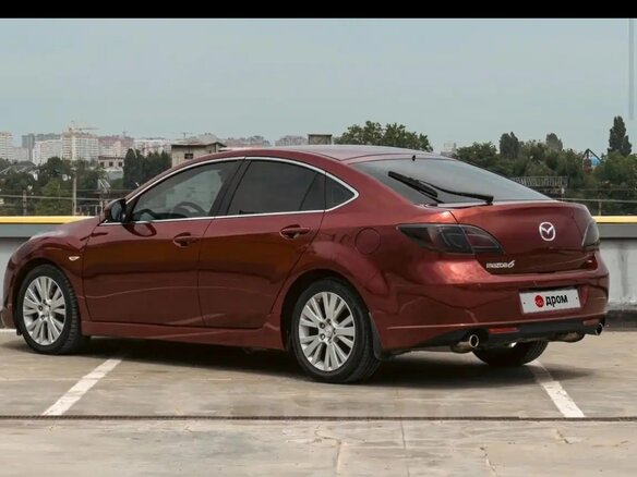 2008 Mazda 6 II (GH), красный, 940000 рублей - вид 4