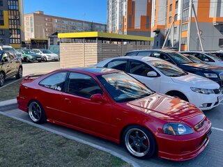 1997 Honda Civic VI, красный, 695000 рублей, вид 1