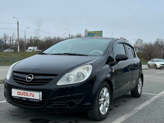 2007 Opel Corsa D, чёрный, 410000 рублей, вид 1