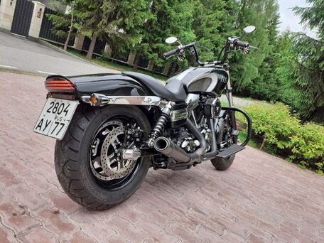 2011 Harley-Davidson Fat Bob, чёрный, 1500000 рублей, вид 4
