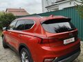 2018 Hyundai Santa Fe IV, оранжевый, 4300000 рублей - вид 6