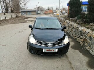 2010 Nissan Tiida I Рестайлинг, чёрный, 500000 рублей, вид 1
