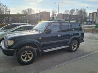 1996 Toyota Land Cruiser 80 Series Рестайлинг, зелёный, 1150000 рублей, вид 5