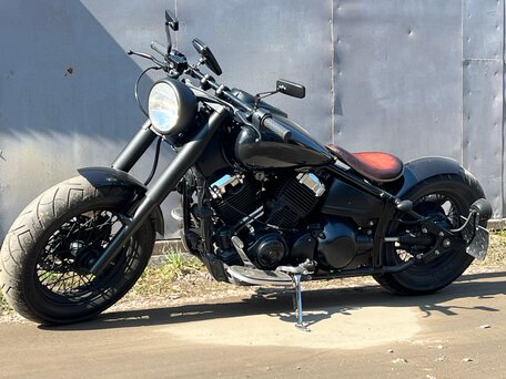2003 Yamaha XVS400 Drag Star, чёрный, 499000 рублей, вид 1