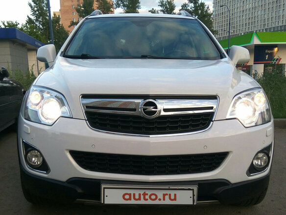 2013 Opel Antara I Рестайлинг, белый - вид 13