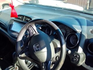 2014 Honda Fit Shuttle I Рестайлинг, чёрный, 900000 рублей, вид 4