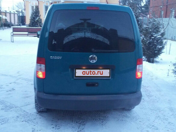 2008 Volkswagen Caddy III, зелёный - вид 3