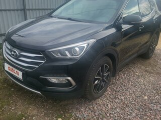 2016 Hyundai Santa Fe III Рестайлинг, чёрный, 1800000 рублей, вид 1