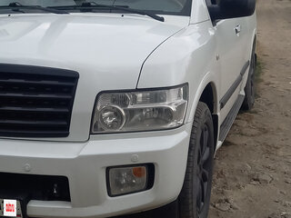 2008 Infiniti QX56 I Рестайлинг, белый, 1280000 рублей, вид 1