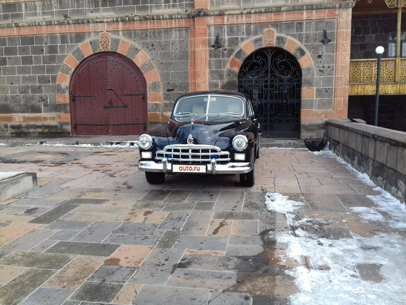 1954 ГАЗ 12 ЗИМ, синий - вид 3
