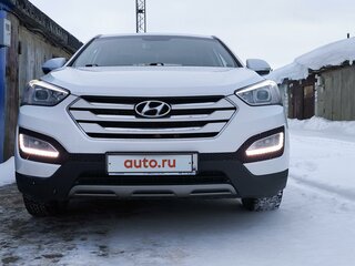 2014 Hyundai Santa Fe III, белый, 1500000 рублей, вид 1