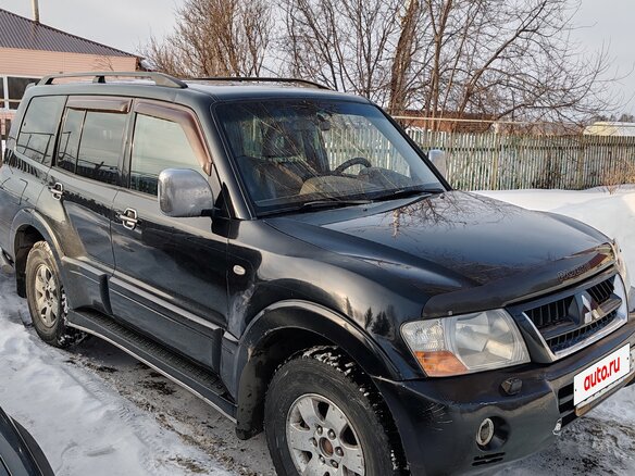 2004 Mitsubishi Pajero III Рестайлинг, чёрный, 850000 рублей - вид 3