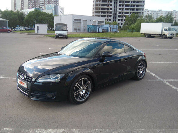 2007 Audi TT II (8J), чёрный