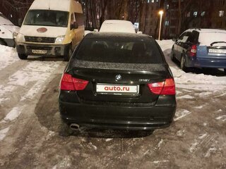 2009 BMW 3 серии 318i V (E90/E91/E92/E93) Рестайлинг, чёрный, 1100000 рублей, вид 3